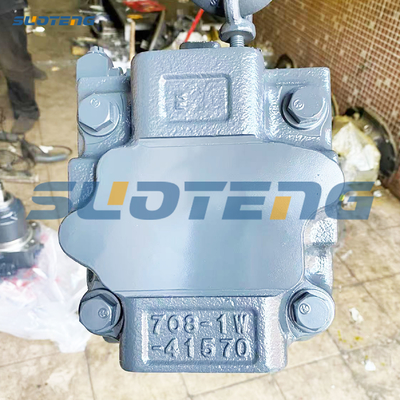 708-1W-41570 708-1w-41570 Hydraulische Pumpe Kolbenpumpe für Backhoe-Lader WB146