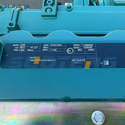 D7E L120GZ Lastmaschine Dieselmotor vollständige Montage