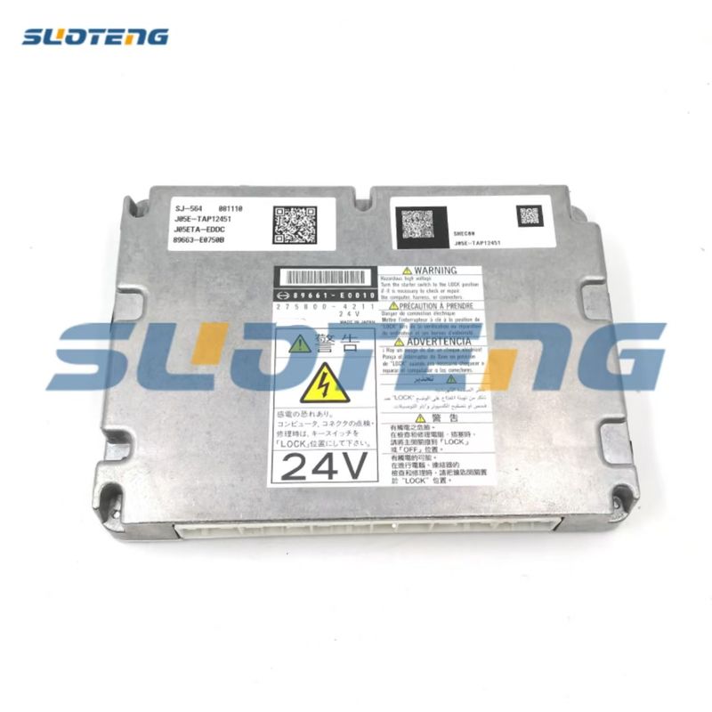 J05 89661-E0010 Steuergerät ECU/CPU 89661E0010 für die Baggermaschine SK250-8 SK210-8 SK200-8 SK-8
