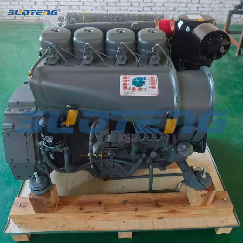 Excavator F4L912 4 Cylinder Diesel Engine 46 kW 2300 Rpm Construction Machinery Part